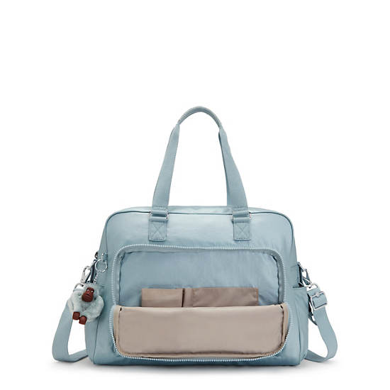 Bolsas Kipling Alanna Metallic Diaper Bag Turquesa | MX 1241TC